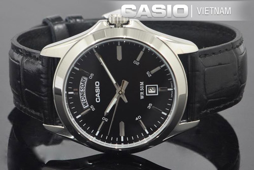 Đồng hồ nam Casio MTP-1370L-1AVDF Chính hãng Chống nước tuyệt đối