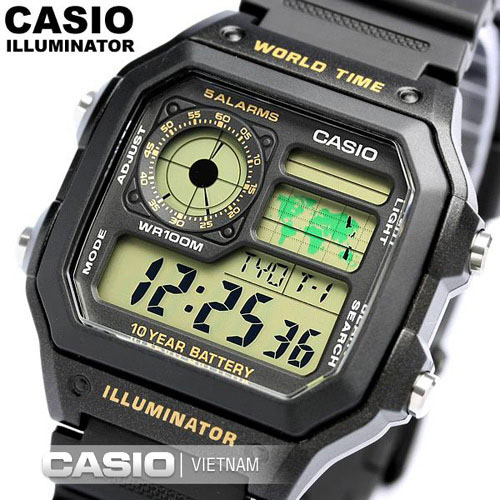 Đồng hồ Casio Standard AE-1200WH-1BVDF 