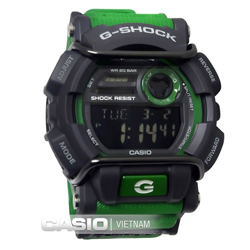Đồng hồ Casio G-Shock GD-400-3DR Chính hãng Chống nước 200 mét
