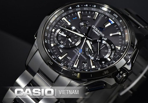 Đồng hồ nam Casio Oceanus OCW-G1000B-1ADF Nam tính và mạnh mẽ
