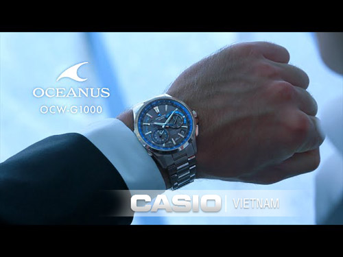 Chi tiết sản phẩm Đồng hồ Casio Oceanus OCW-G1000DB-1A 