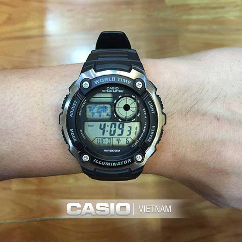 Đồng hồ Casio Chính hãng Pin 10 năm