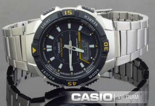 Chi tiết về đồng hồ Casio AQ-S800WD-1EVDF Chính hãng