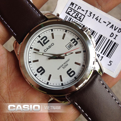 Đồng hồ Casio MTP-1314L-7AVDF Chính hãng Mặt kính khoáng chống vỡ tuyệt đối