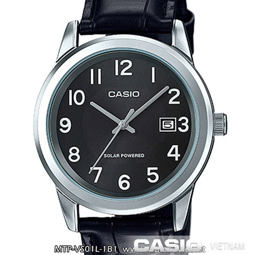 Thiết kế tinh tế của Đồng hồ Casio MTP-VS01L-1B1DF