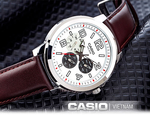 Đồng hồ nam Casio MTP-X300L-7AVDF Tinh tế đến từng chi tiết