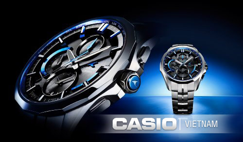 Đồng hồ Casio Oceanus OCW-S3000-1ADF Chính hãng Pin năng lượng mặt trời