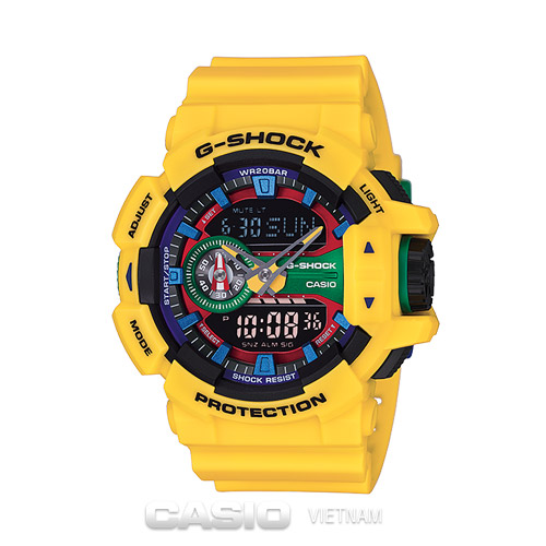 Đồng hồ Casio G-Shock GA-400-9ADR thiết kế tuyệt vời đến từng chi tiết