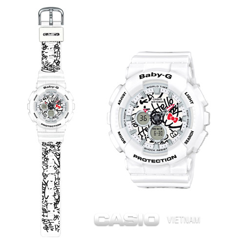 Đồng hồ Casio Baby - G BA-120KT-7A Chính hãng Dành cho phái đẹp