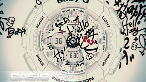 Đồng hồ Casio Baby-G Thiết kế năng động và trẻ trung