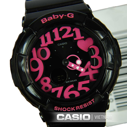 Đồng hồ Casio Baby-G BGA-130-1BDR Chính hãng Chống nước 100 mét