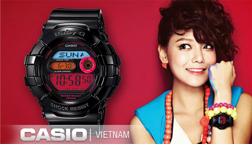Đồng hồ Casio Baby-G BGA-210-1BDR Chính hãng 