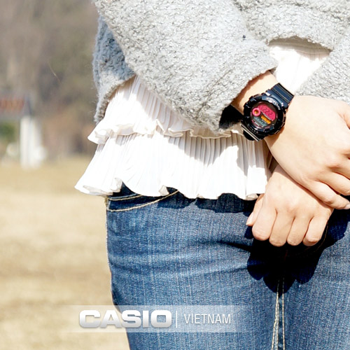 Đồng hồ Casio Baby-G BGA-210-1BDR Chính hãng Chống nước 100 mét