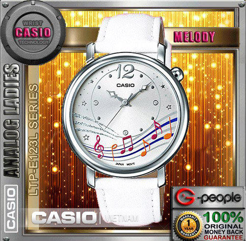 Đồng hồ Casio LTP-E123L-7ADF Nữ tính và quyến rũ
