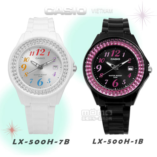 Đồng hồ Casio LX-500H-1BVDF Chính hãng 