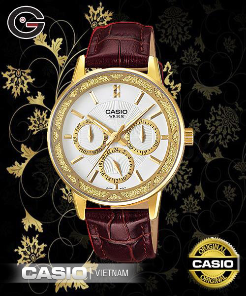 Đồng hồ Casio LTP-2087GL-5AVDF nữ tính