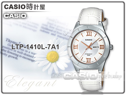 Đồng hồ Casio LTP-1410L-7A1VDF Chính hãng Nhật bản