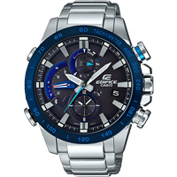 EQB-800DB-1ADR | Đồng Hồ Casio | Edifice | Nam | Dây Kim Loại | Kết Nối Điện Thoại | Pin Năng Lượng