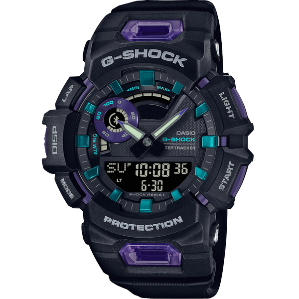 GBA-900-1A6DR | Đồng Hồ Casio | G-Shock | G-SQUAD | Dây Nhựa | Kết Nối Điện Thoại | Chống Nước WR20BAR