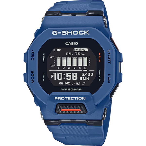 GBD-200-2 | Đồng Hồ Casio | G-Shock | G-SQUAD | Kết Nối Điện Thoại | Mặt Vuông