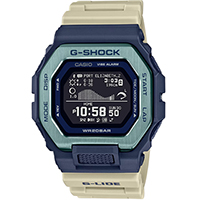 GBX-100TT-2 | Đồng Hồ Casio | G-Shock | G-Lide | Mặt Vuông Viền Kim Loại | Kết Nối Điện Thoại