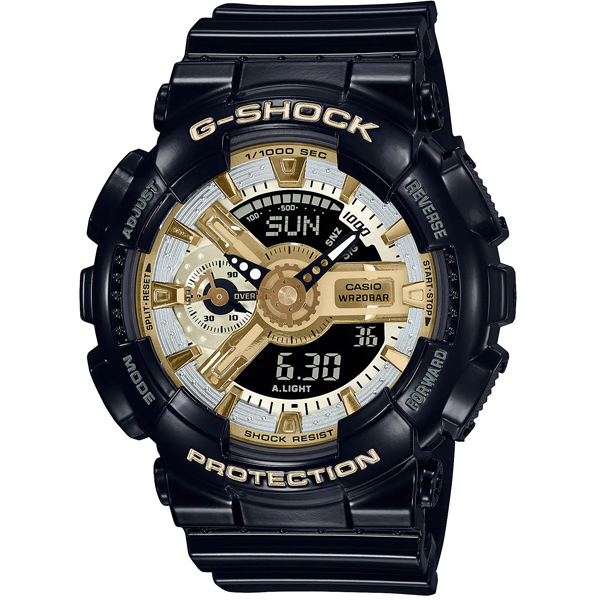 GMA-S110GB-1A | Đồng Hồ Casio | G-Shock | Nữ | Dây Nhựa | Chống Va Đập | Chống Nước WR20BAR