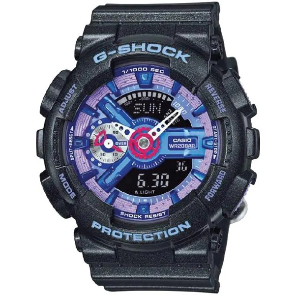 GMA-S110HC-1ADR | Đồng Hồ Casio | G-Shock | Dây Nhựa | Chống Từ | Chống Nước WR20BAR