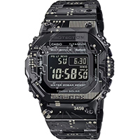 [ NEW ] GMW-B5000TCC-1DR | Đồng Hồ Casio | G-Shock | Nam | Dây Kim Loại + Titan | Pin Năng Lượng | Kết Nối Điện Thoại | WR20BAR