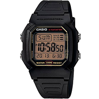 W-800HG-9AV | Đồng Hồ Casio | Dây Nhựa | Điện Tử | Pin 10 Năm | Chống Nước