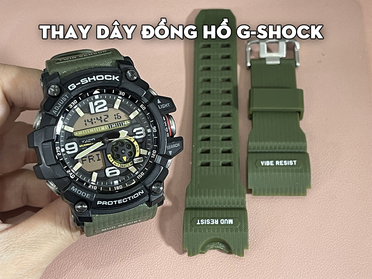 Xử Lý Sự Cố Kỹ Thuật Khi Thay Dây G-Shock – Hướng Dẫn Khắc Phục Chi Tiết Từng Lỗi (Ghim gãy, chốt kẹt, trầy vỏ, mất chống nước)