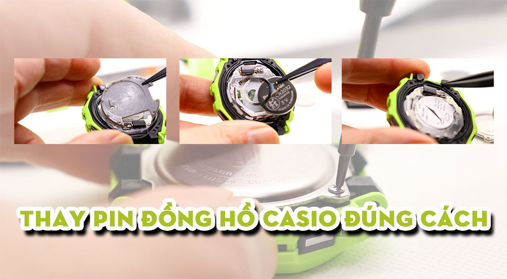 Thay Pin Đồng Hồ Casio Đúng Cách: Hướng Dẫn Chi Tiết Từ A Đến Z