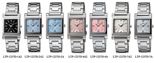 Chia sẻ mẫu đồng hồ đeo tay LTP-1237D-4ADF