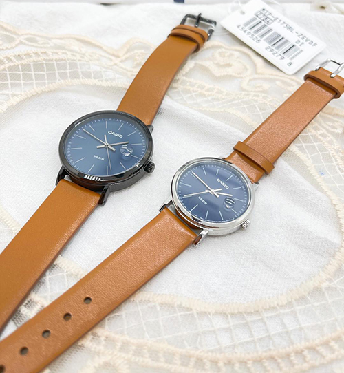 Đồng hồ đôi Casio MTP-E175BL-2EVDF & LTP-E175L-2EVDF