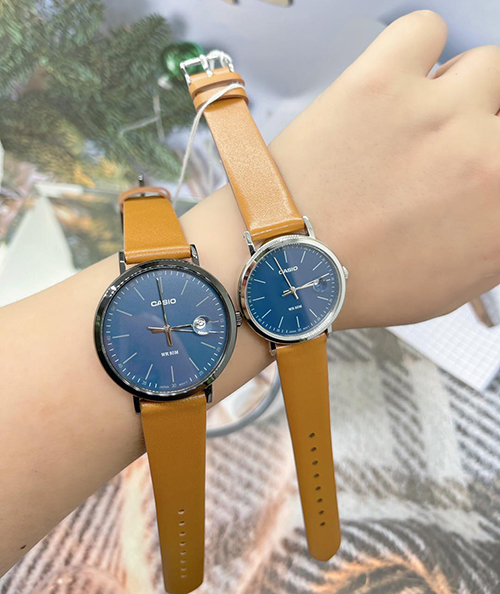 Đồng hồ đôi Casio MTP-E175BL-2EVDF & LTP-E175L-2EVDF