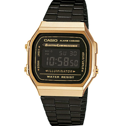 Đồng hồ điện tử Casio A168WEGB-1BDF cổ điển