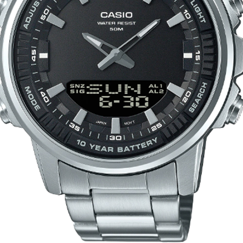 dây kim loại đồng hồ Casio AMW-880D-1AVDF
