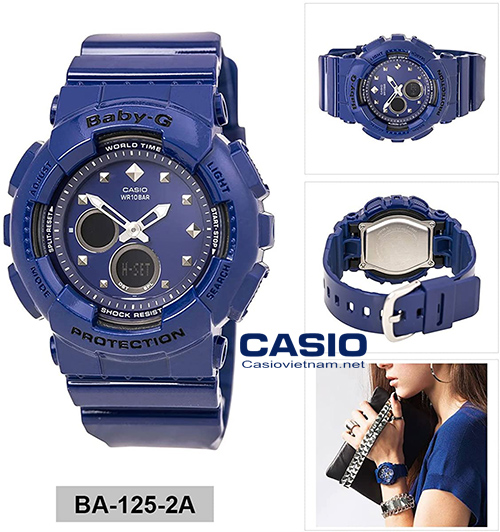 đồng hồ casio BA-125-2ADR