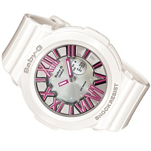 đồng hồ nữ dây nhựa BGA-160-7B2DR