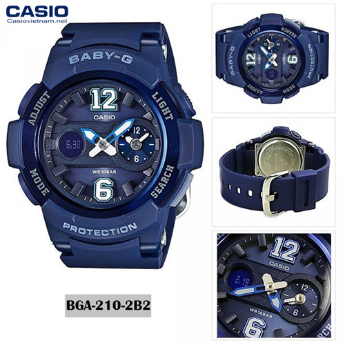 đồng hồ casio BGA-210-2B2DR