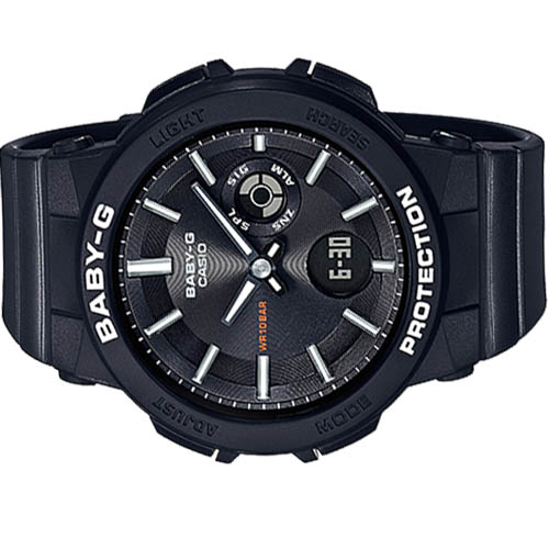 Đồng hồ Casio Baby-G BGA-255-1A dây nhựa màu đen 