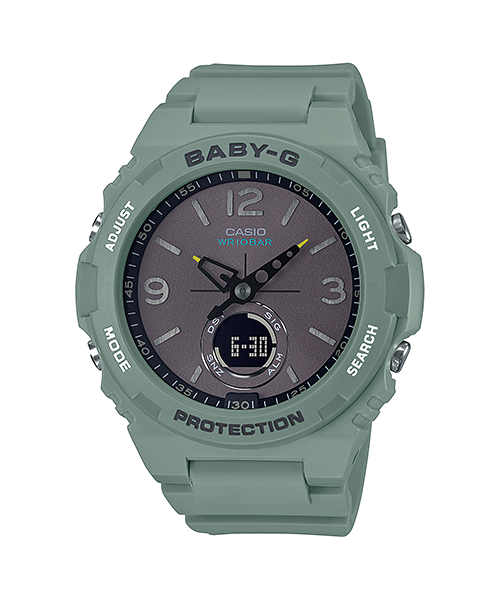 Đồng hồ Casio Baby-G BGA-260-3ADR dây nhựa màu rêu