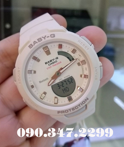 ラウンド 【新品・未使用】CASIO BABY-G BSA-B100 Bluetooth 腕時計