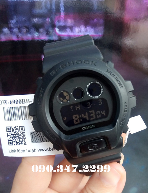 Đồng hồ Casio G-Shock DW-6900BB-1DR Chính hãng 