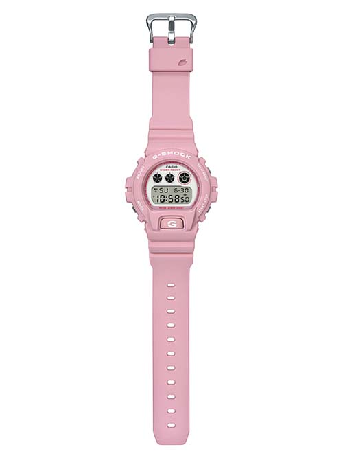 Đồng hồ G Shock DW-6900TCB-4DR màu hồng