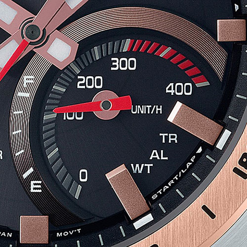 chi tiết mặt đồng hồ ECB-900DC-1A