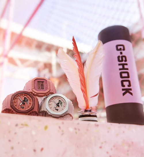 G-Shock màu hồng
