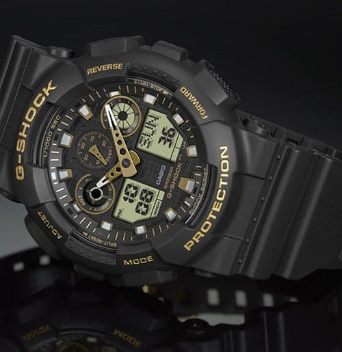 Đồng hồ Casio G-Shock GA-100GBX-1A9DR Chống nước 200 mét
