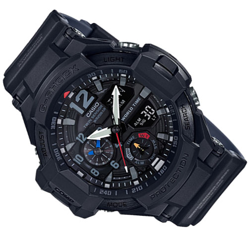 Đồng hồ Casio G-Shock GA-1100-1A1 Màn hình to rõ ràng 