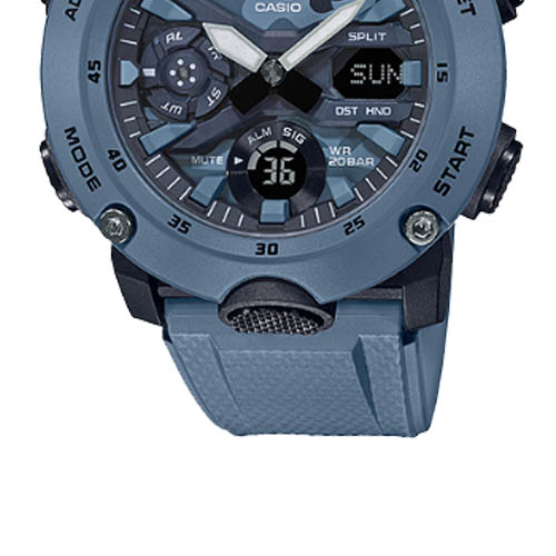 Dây nhựa đồng hồ Casio G Shock GA-2000SU-2A