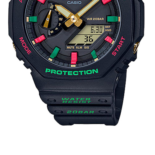 dây nhựa đồng hồ G Shock GA-2100TH-1A